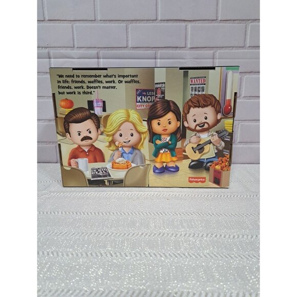 Fisher-Price Little People Collector Parks and Recreation Character Set, New - Picture 7 of 9